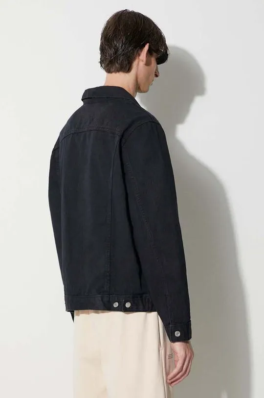 Pangaia denim jacket black color