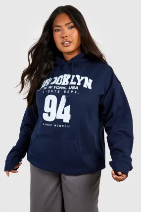 Plus Oversized Brooklyn Hoodie