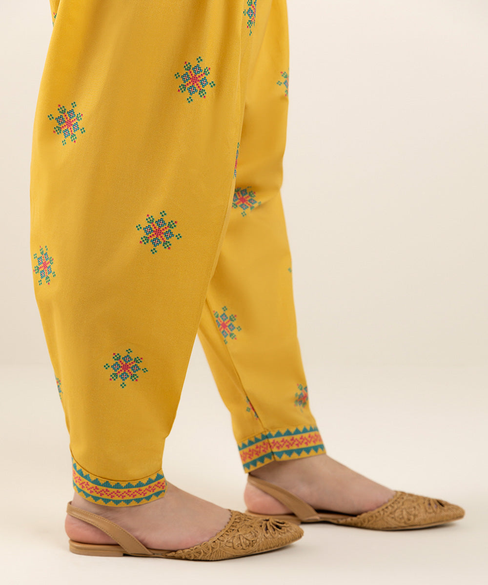 Printed Lawn Tapered Shalwar