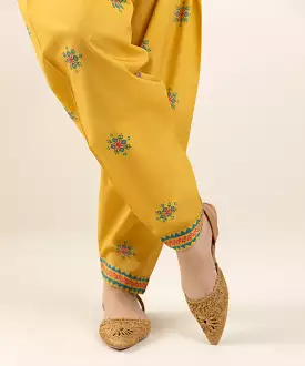 Printed Lawn Tapered Shalwar