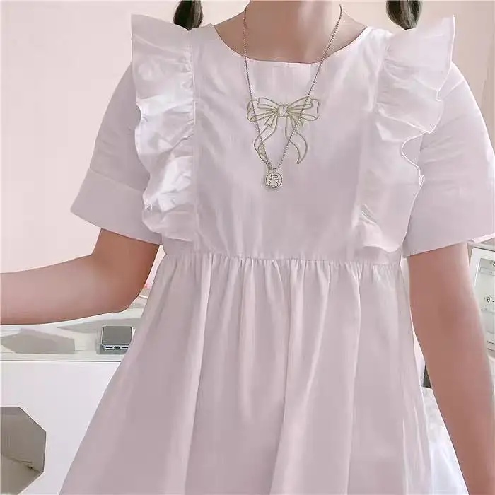 RETRO CUTE BOW EMBROIDERY PRINCESS DRESS BY50050