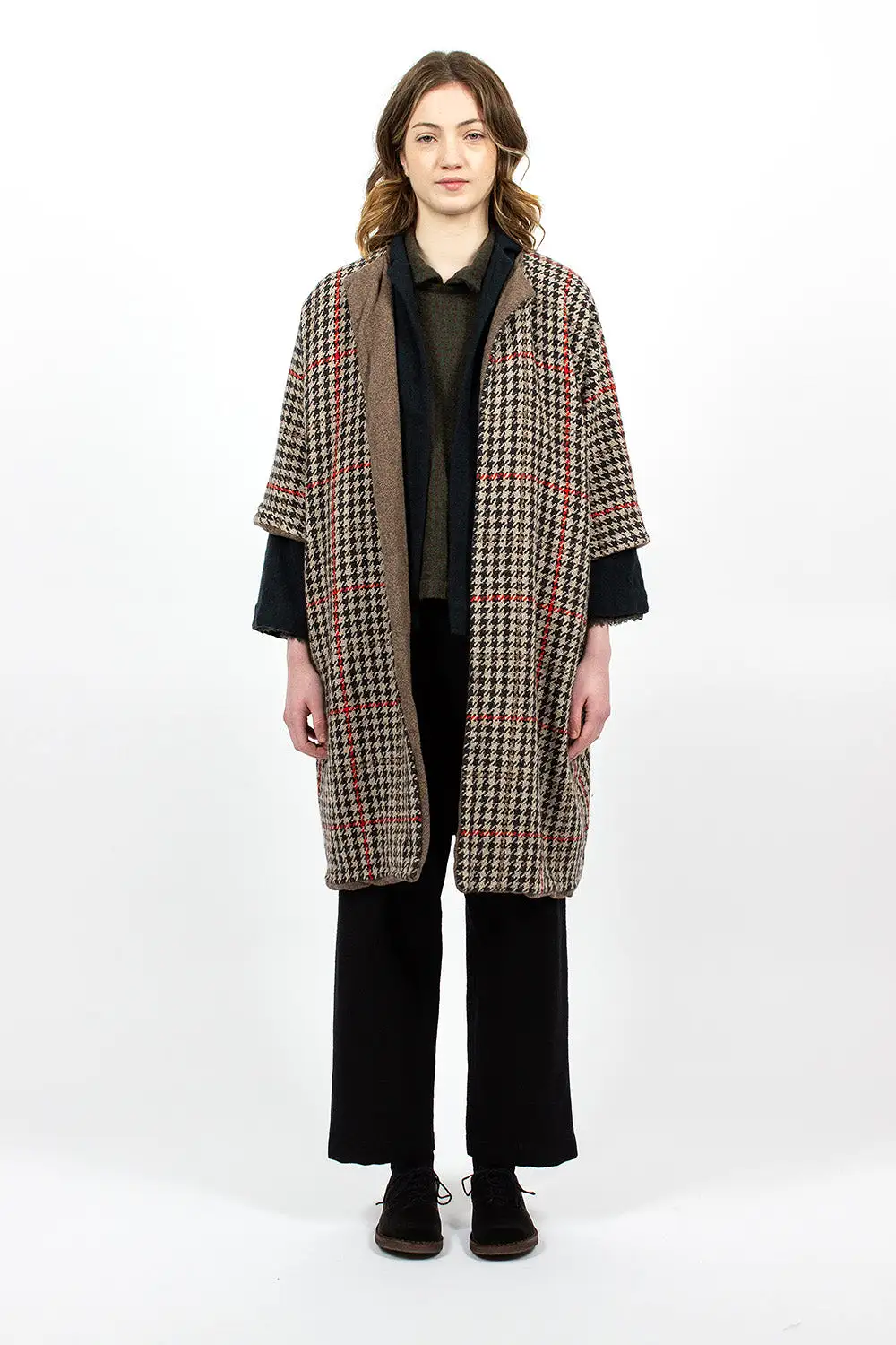 Reversible Cashmere Coat Abete