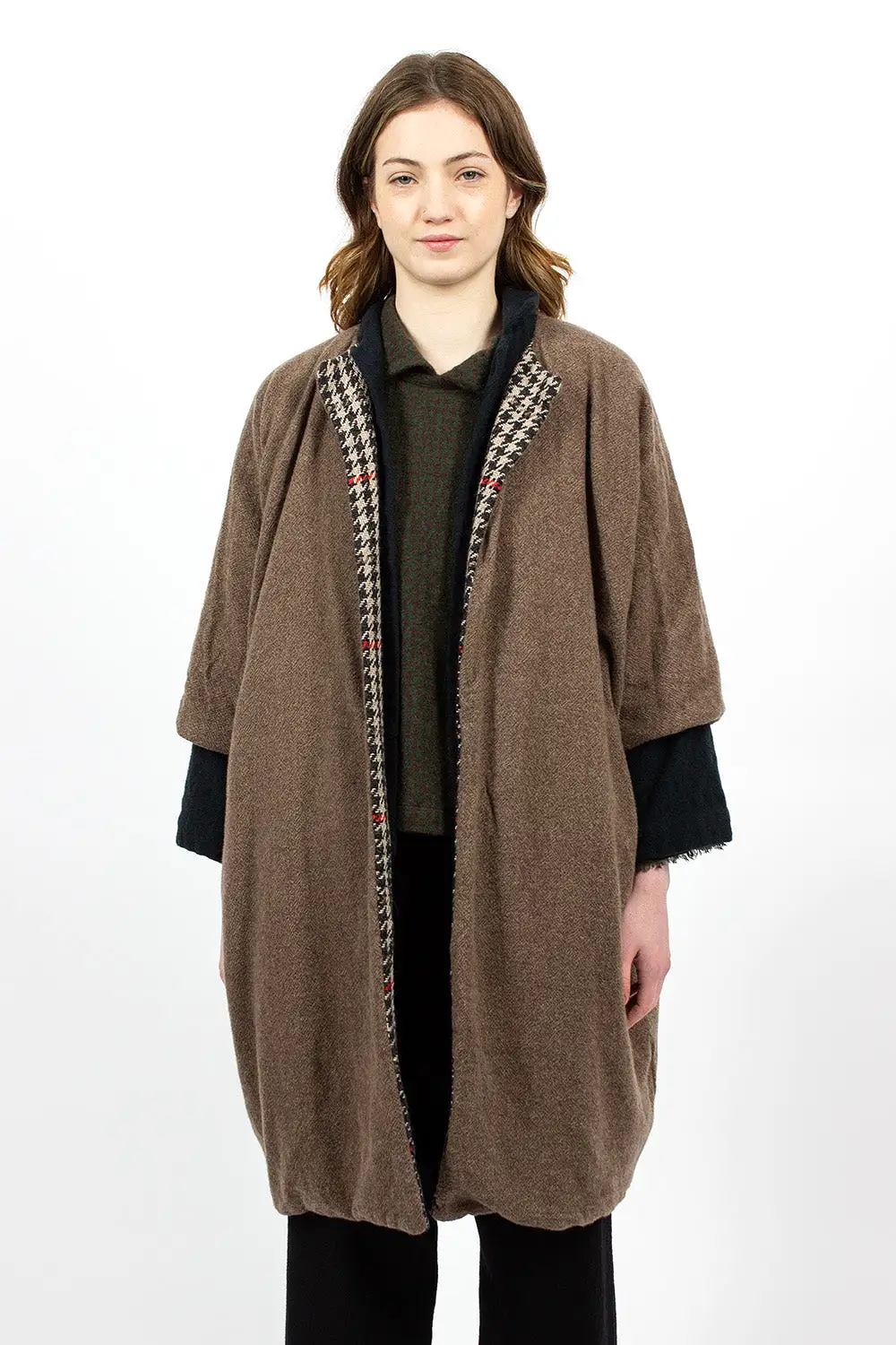 Reversible Cashmere Coat Abete