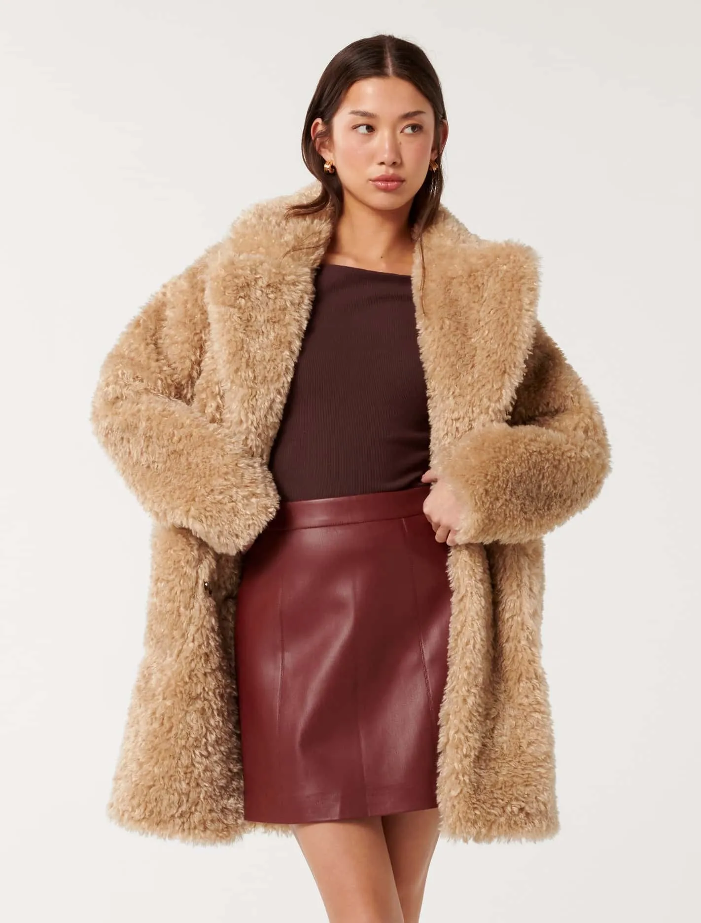 Sally Faux Fur Coat