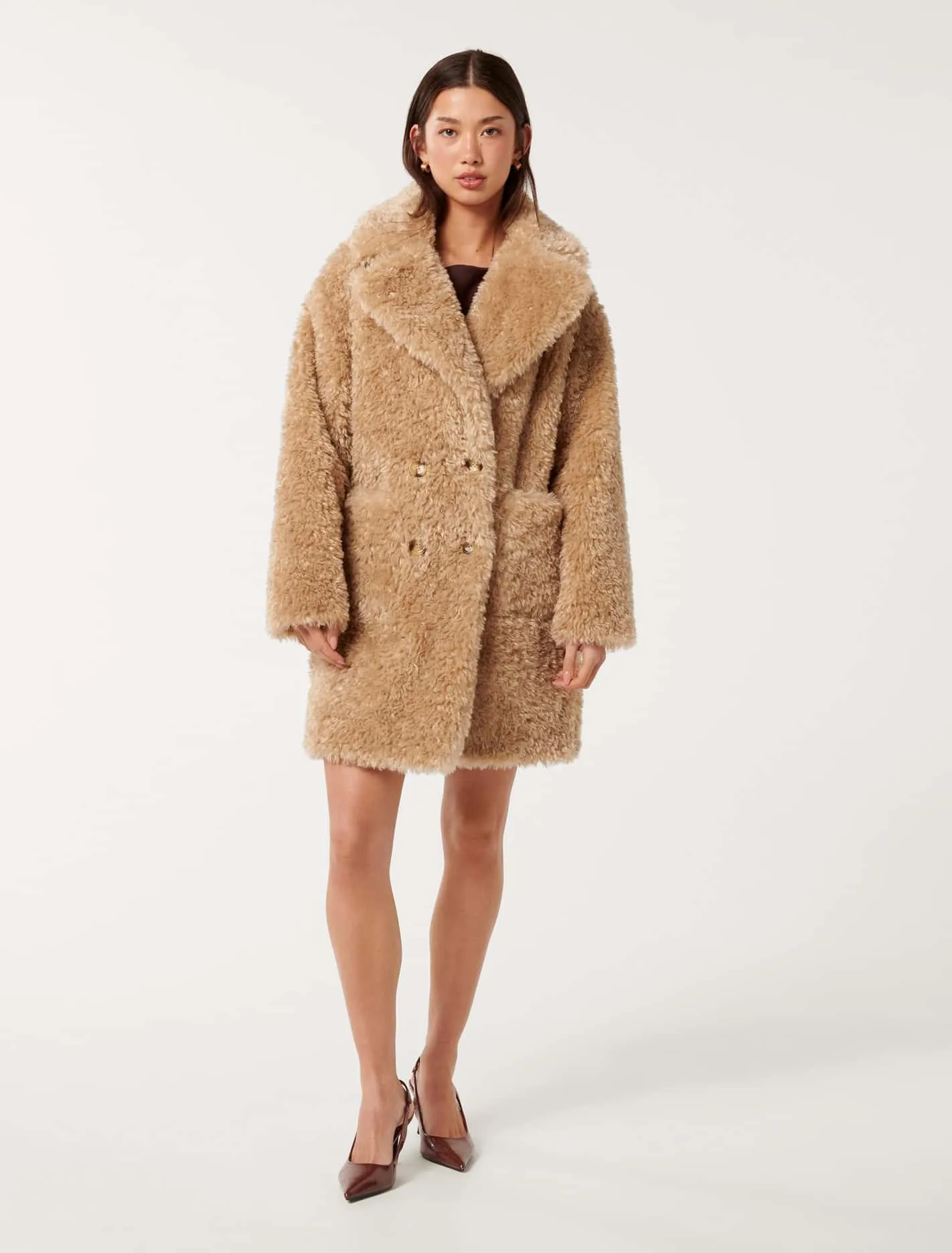 Sally Faux Fur Coat