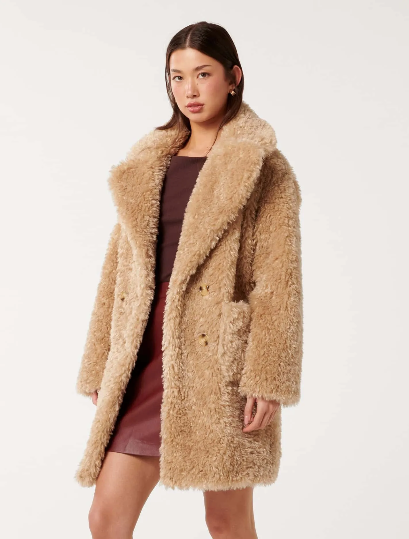 Sally Faux Fur Coat