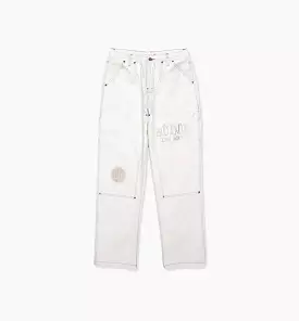 Script Carpenter Mens Pants - Bone