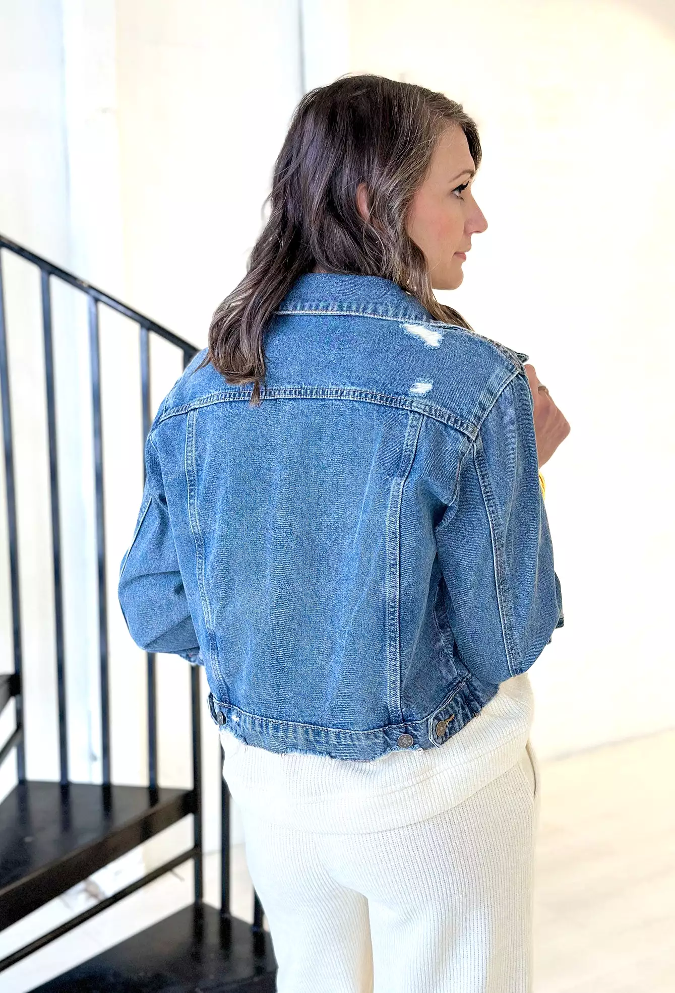 Small Talk Denim Jacket