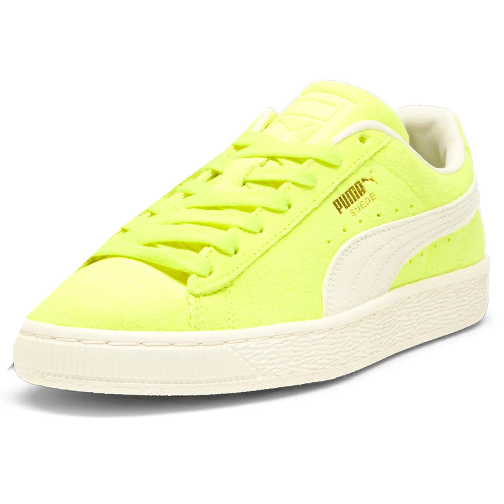 Suede Neon Lace Up Sneakers