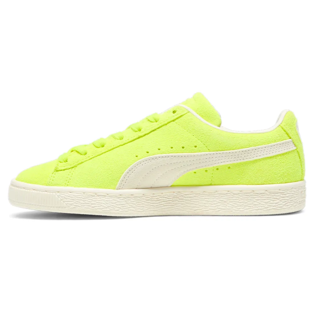 Suede Neon Lace Up Sneakers