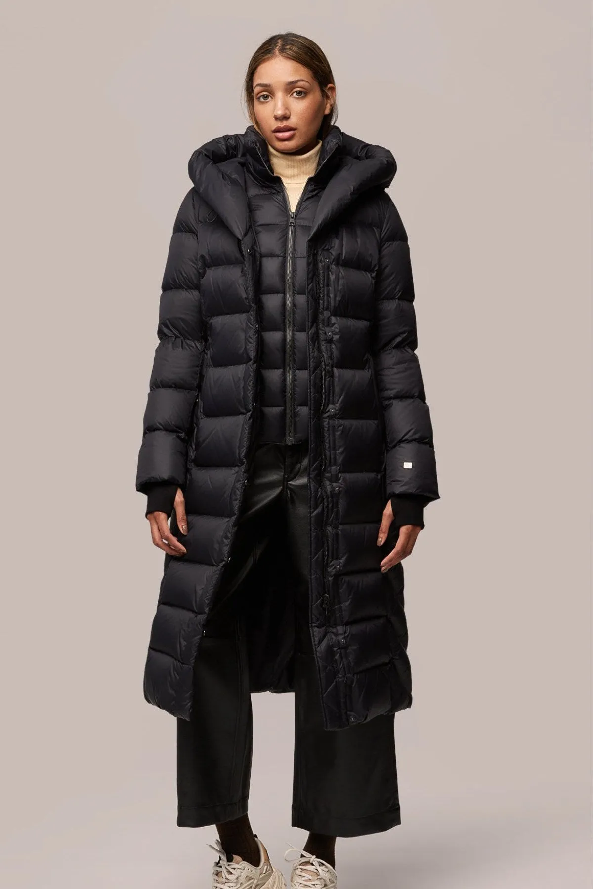 TALYSE Maxi Length Down Coat