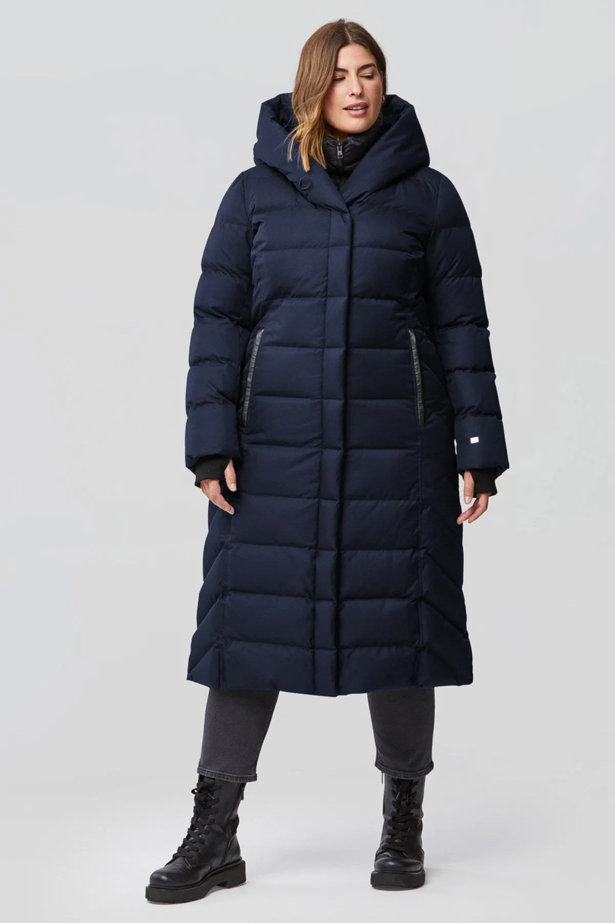 TALYSE Maxi Length Down Coat