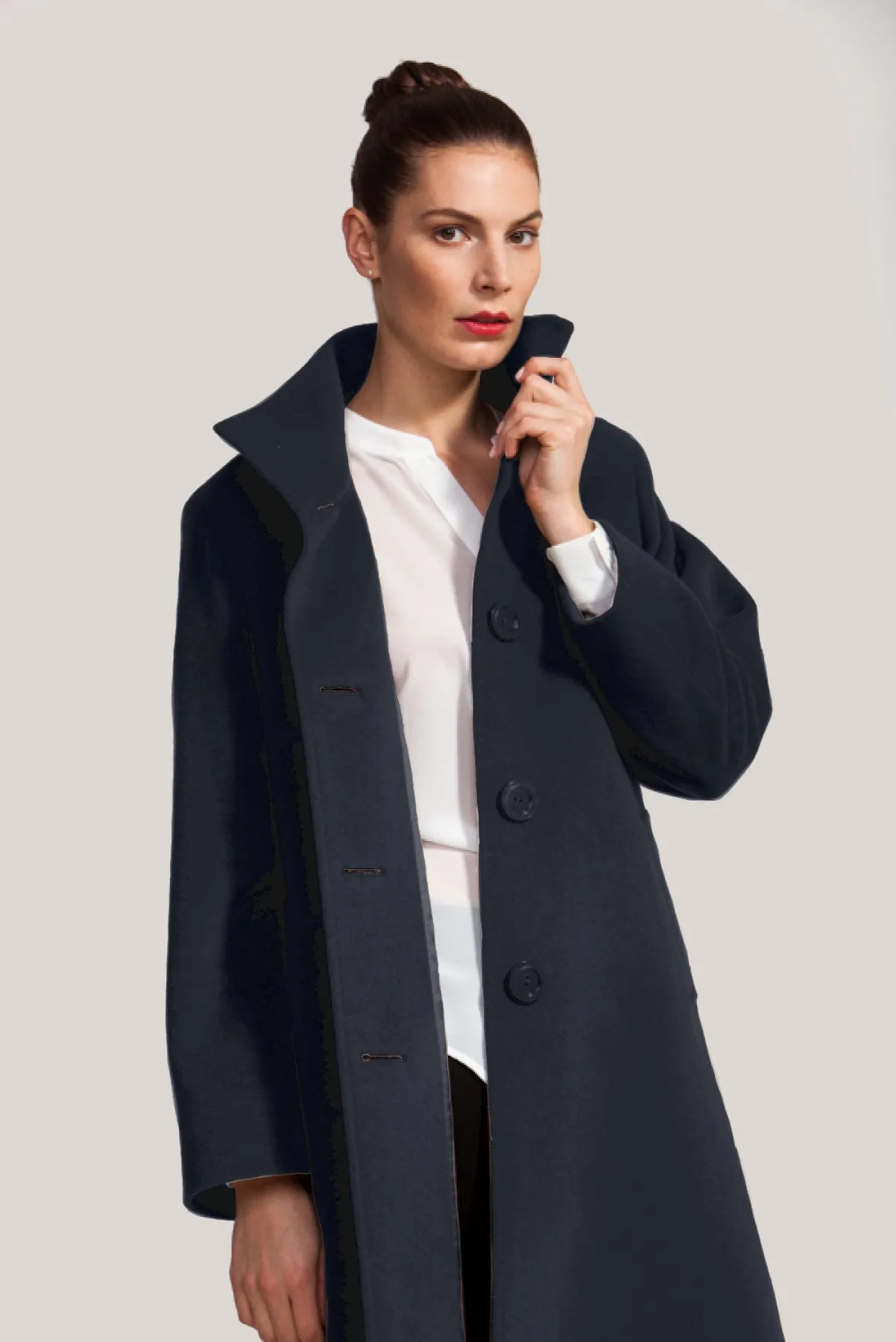 TATI Wool & Cashmere Long Coat 1957