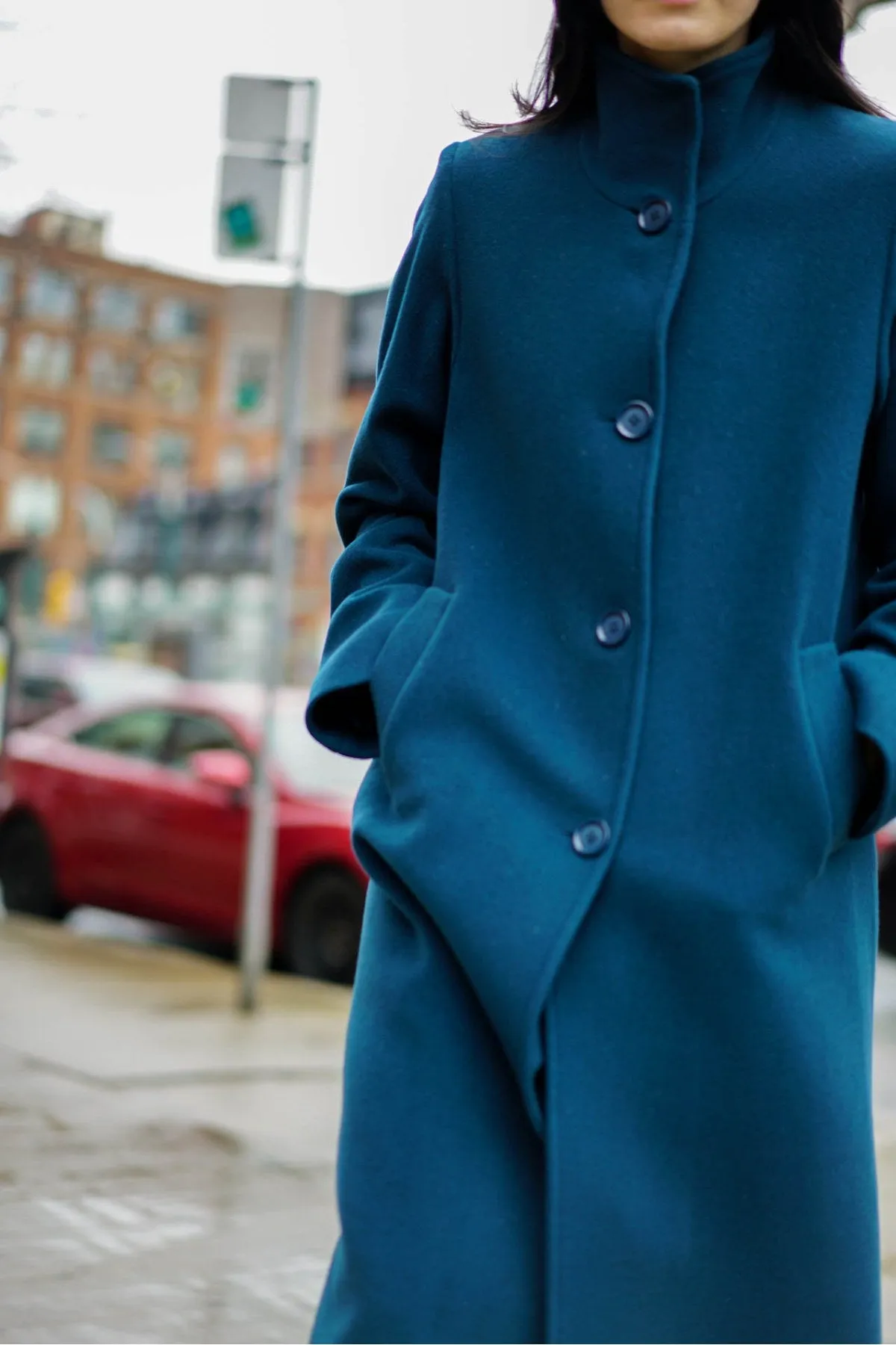 TATI Wool & Cashmere Long Coat 1957