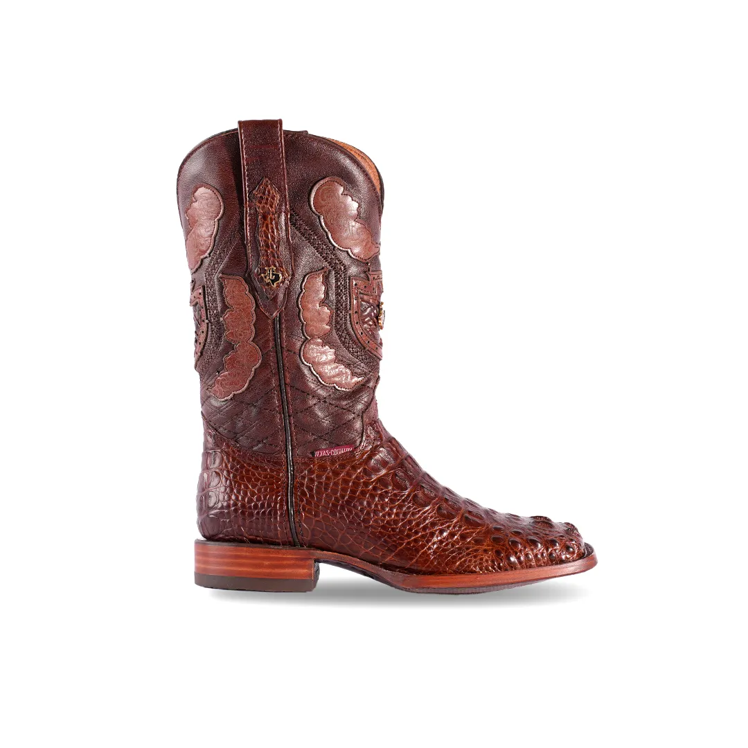 Texas Country Exotic Boot  IJ1000 LAGARTO NUCA CAFE H501