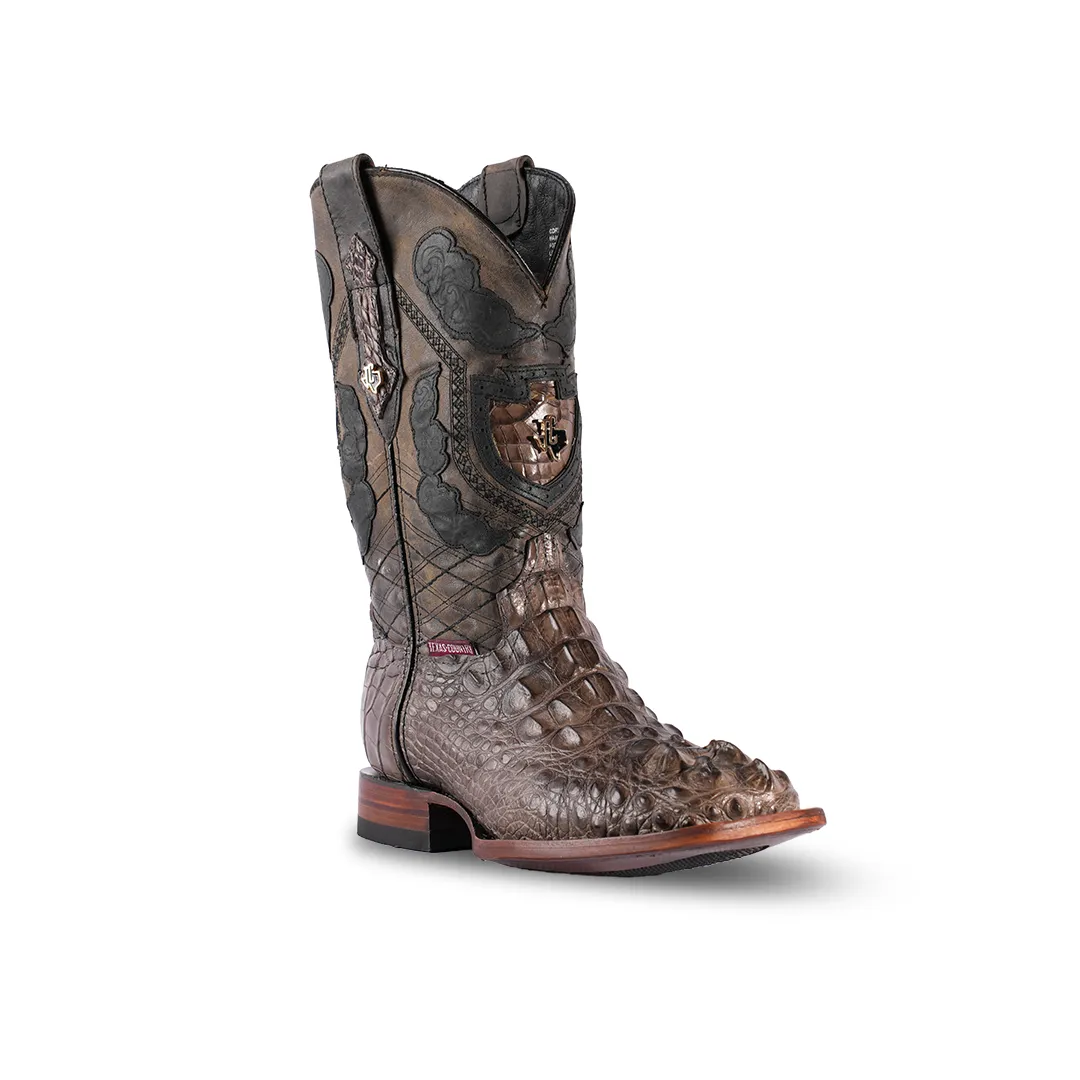 Texas Country Exotic Boot  IJ1000 LAGARTO NUCA GRIS H501