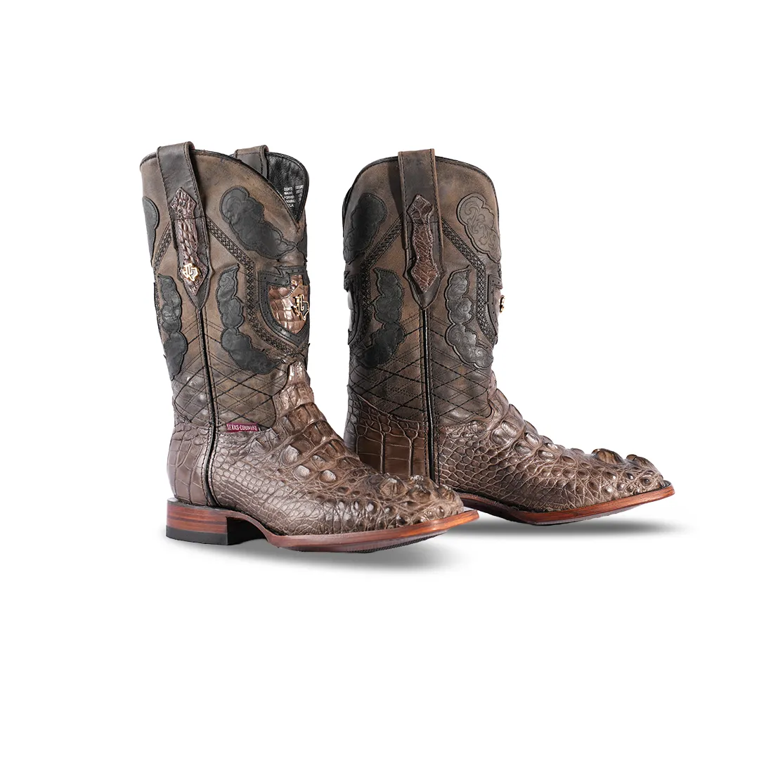 Texas Country Exotic Boot  IJ1000 LAGARTO NUCA GRIS H501