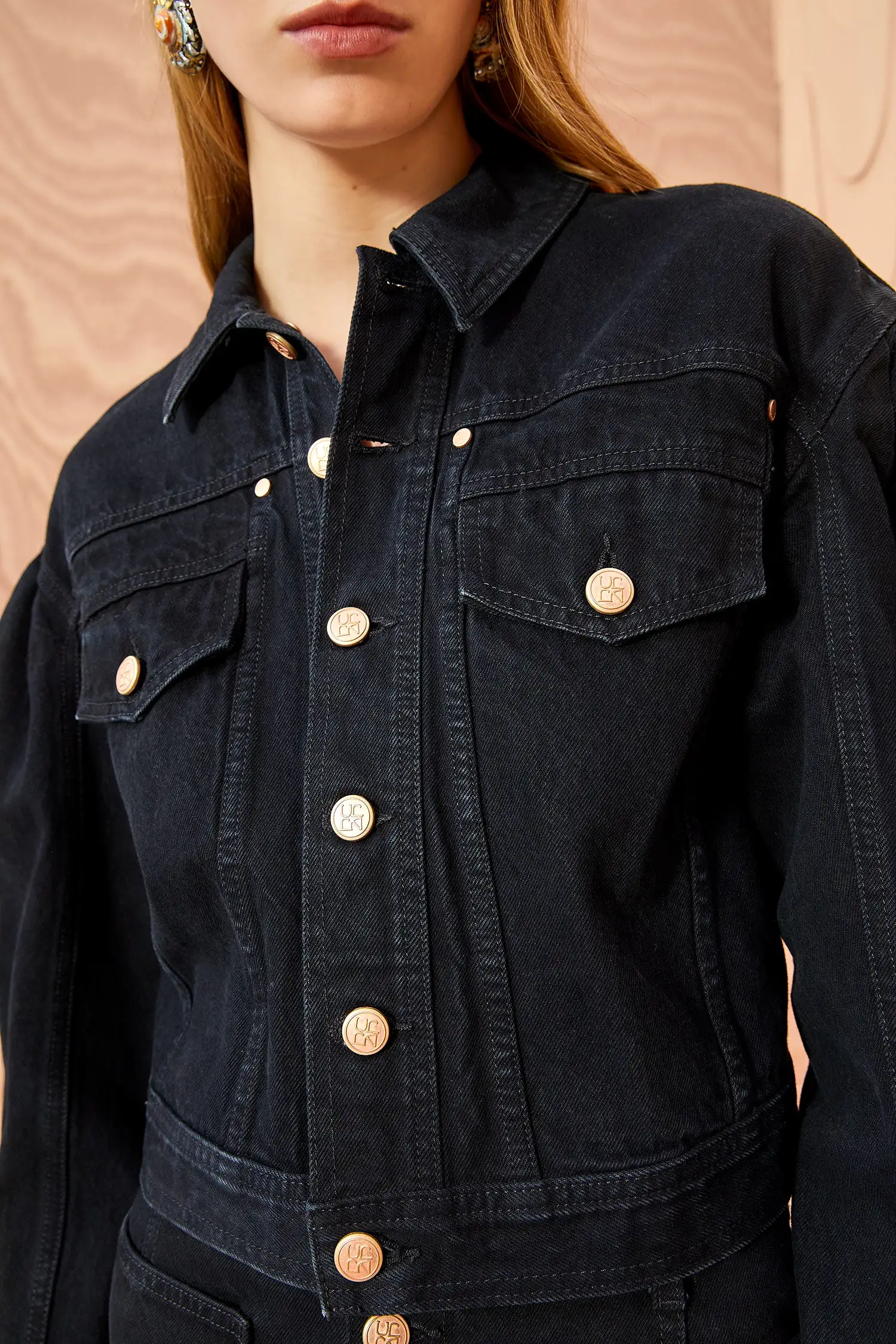 The Cosette Jacket - Noir Wash