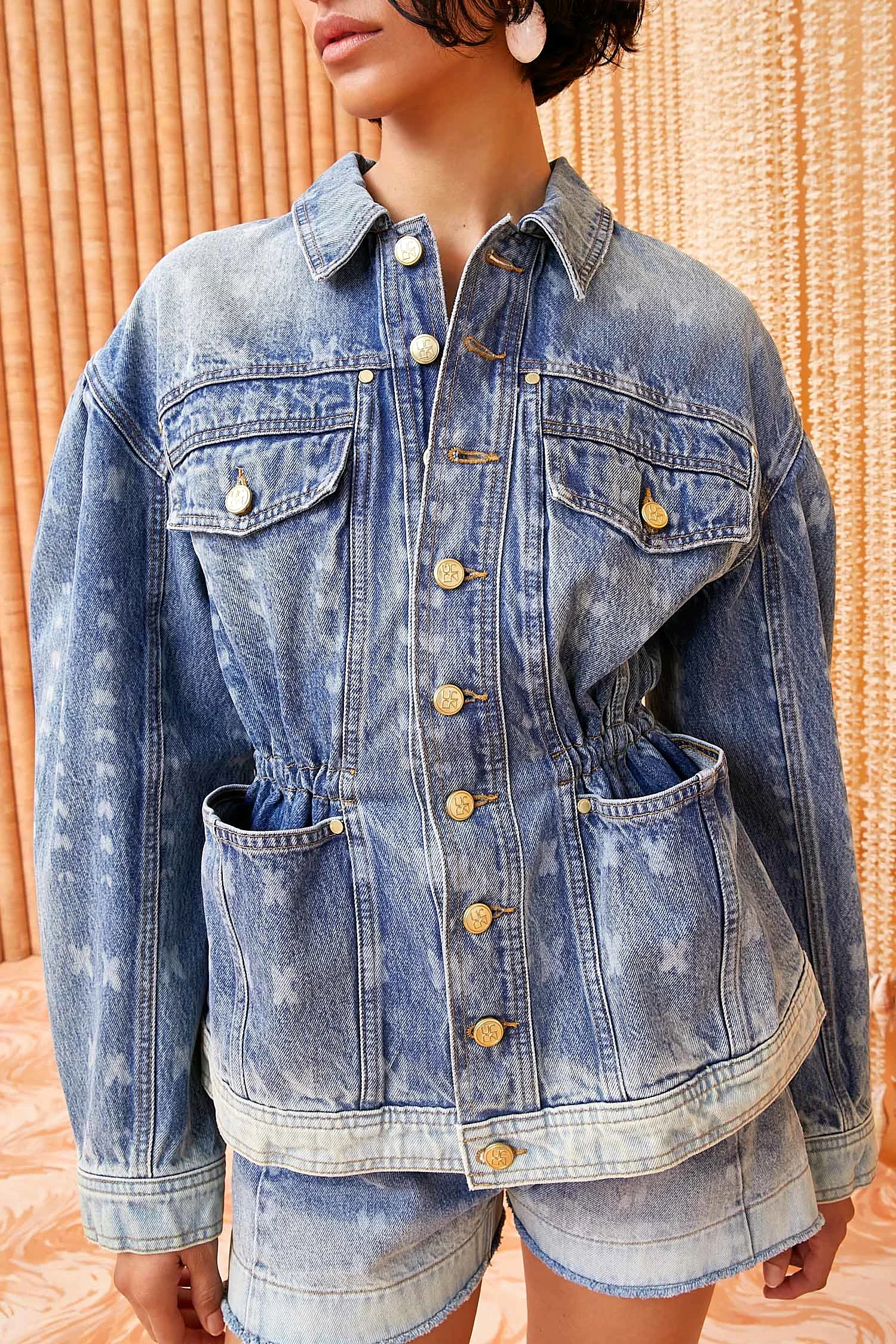 The Odette Jacket - Etched Arashi Wash