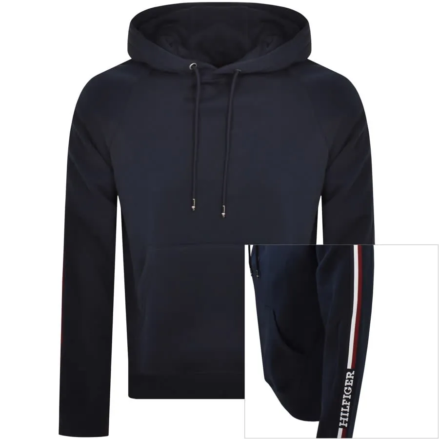 Tommy Hilfiger Global Stripe Hoodie Navy