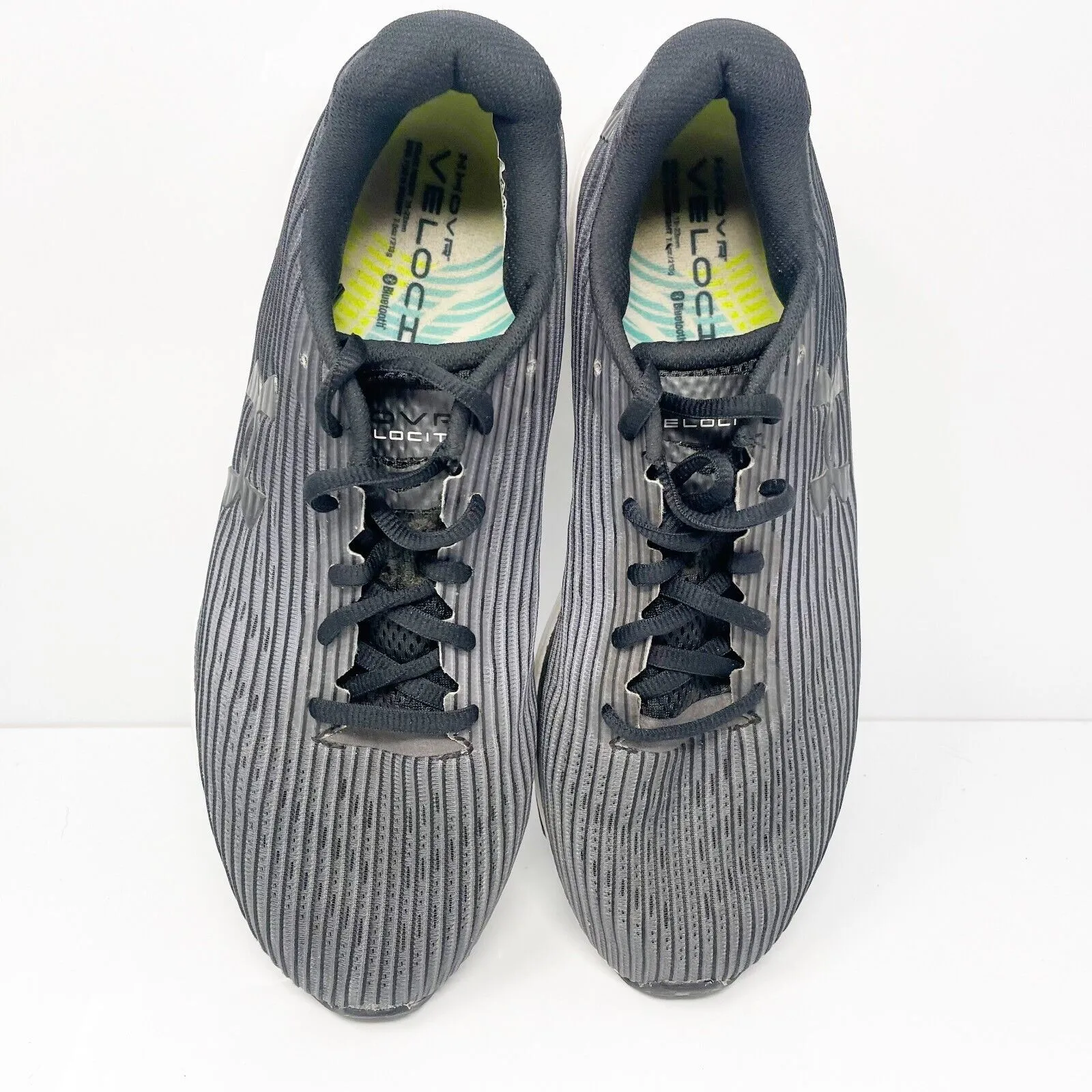 Under Armour Womens HOVR Velociti 2 3021244 Black Running Shoes Sneakers Sz 10.5