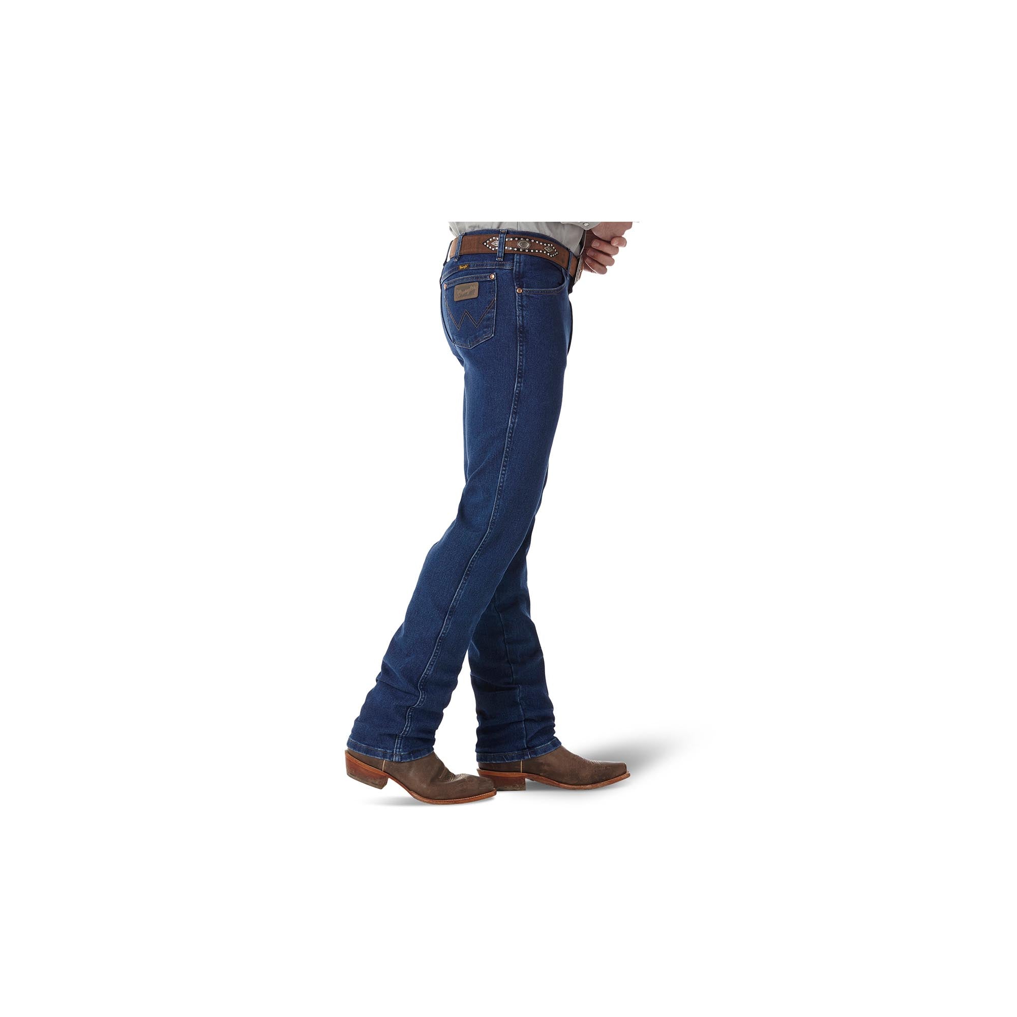 Wrangler Cowboy Cut Active Flex Slim Fit Jean Stonewash