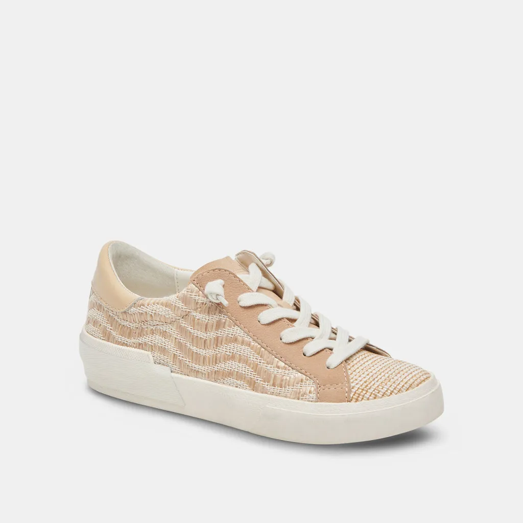 ZINA SNEAKERS WHEAT RAFFIA– Dolce Vita 6971241201730