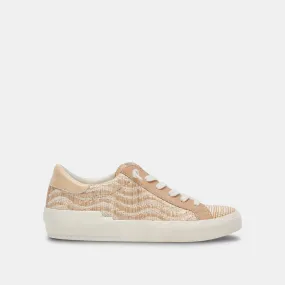 ZINA SNEAKERS WHEAT RAFFIA– Dolce Vita 6971241201730