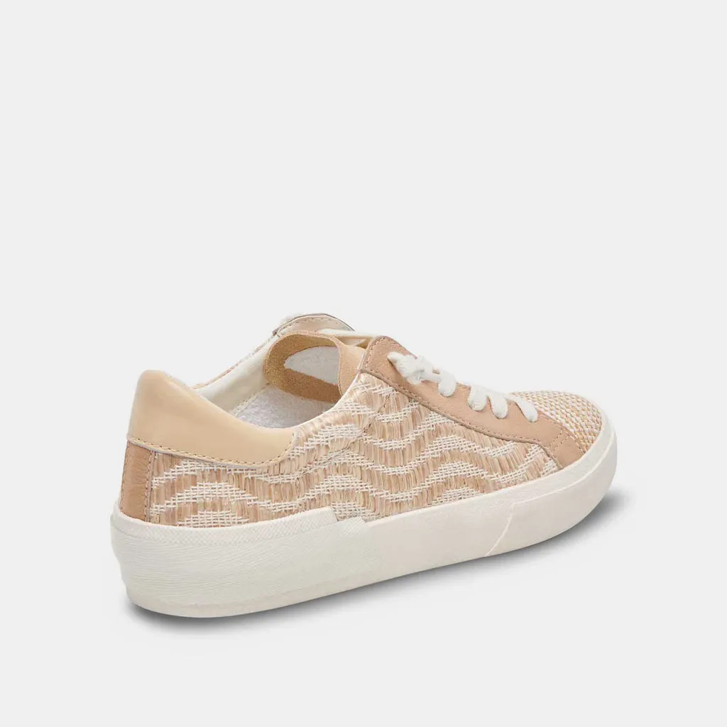 ZINA SNEAKERS WHEAT RAFFIA– Dolce Vita 6971241201730