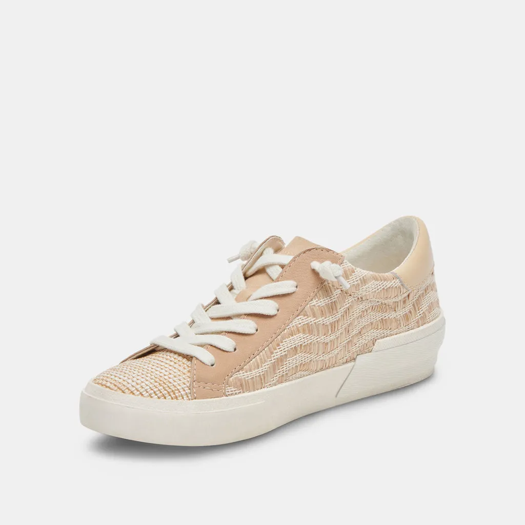 ZINA SNEAKERS WHEAT RAFFIA– Dolce Vita 6971241201730