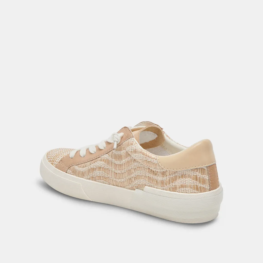 ZINA SNEAKERS WHEAT RAFFIA– Dolce Vita 6971241201730